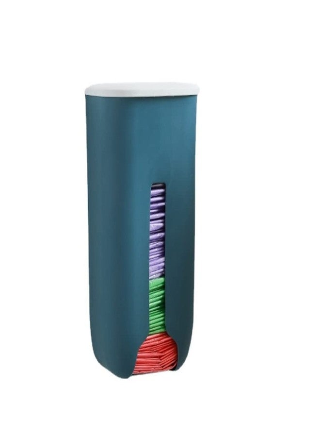 siddhmurti Wall Hanging Extraction Garbage Bags Storage Box Kitchen Organizer Plastic Wall Mounted Rubbish Bag Container (Multi Color) - Image 1